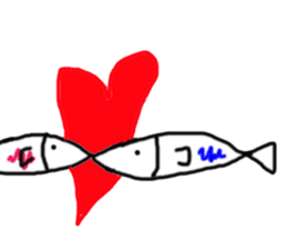 Seafood sticker #12812946