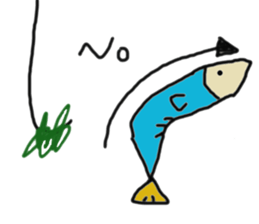 Seafood sticker #12812953