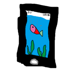 Seafood sticker #12812957