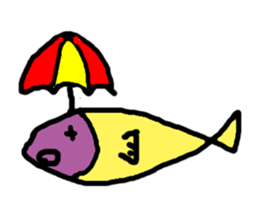 Seafood sticker #12812962