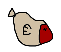 Seafood sticker #12812964