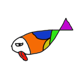 Seafood sticker #12812968