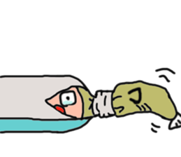 Seafood sticker #12812972