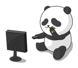 Panda Yuan-Zai 3 sticker #12813389