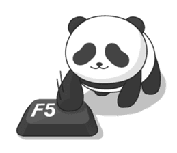 Panda Yuan-Zai 3 sticker #12813390