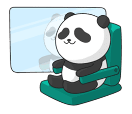 Panda Yuan-Zai 3 sticker #12813391