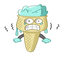 IceCream Crazies sticker #12813511