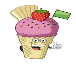 IceCream Crazies sticker #12813519