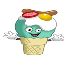 IceCream Crazies sticker #12813545