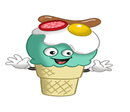 IceCream Crazies sticker #12813545