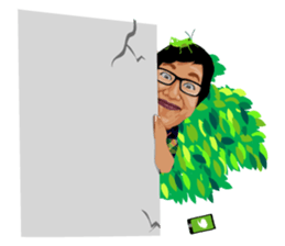 Me with Animals and say Thank You sticker #12813644