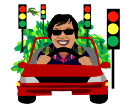 Me with Animals and say Thank You sticker #12813657