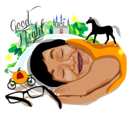 Me with Animals and say Thank You sticker #12813662