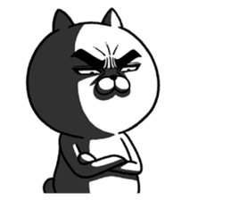 Roshihi characters of the anger sticker #12813720