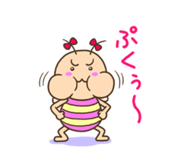 Roshihi characters of the anger sticker #12813742