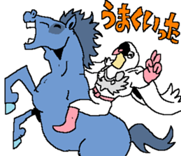 The Animal-Mania/Let's think positively sticker #12813950