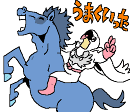 The Animal-Mania/Let's think positively sticker #12813950