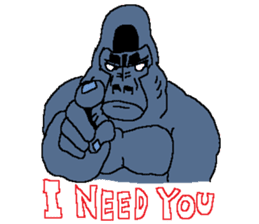 The Animal-Mania/Let's think positively sticker #12813953