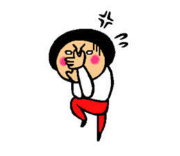 Friend talk sticker Angry version sticker #12813990