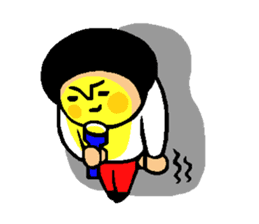 Friend talk sticker Angry version sticker #12813994