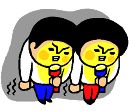 Friend talk sticker Angry version sticker #12813996