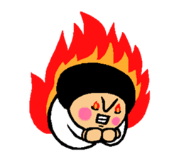 Friend talk sticker Angry version sticker #12814002