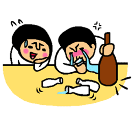 Friend talk sticker Angry version sticker #12814021