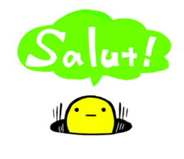 Merry chick sticker #12814302