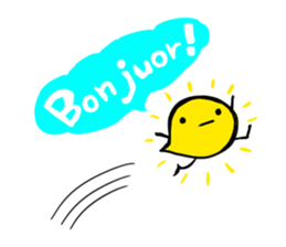 Merry chick sticker #12814303