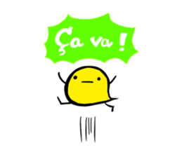 Merry chick sticker #12814307