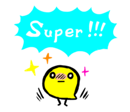 Merry chick sticker #12814315