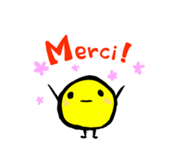 Merry chick sticker #12814318