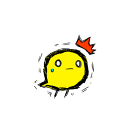 Merry chick sticker #12814325