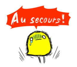 Merry chick sticker #12814331