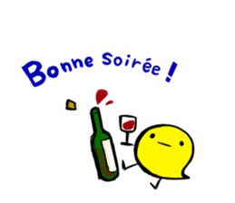 Merry chick sticker #12814339