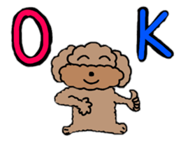 Daily conversation of ugly dog sticker #12814386