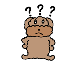 Daily conversation of ugly dog sticker #12814410