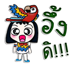 My name is Masaki. I love parrot. sticker #12814469