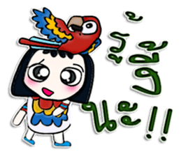 My name is Masaki. I love parrot. sticker #12814483