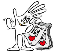 DAILY LIFE OF GLOVE MAN-3 sticker #12815160