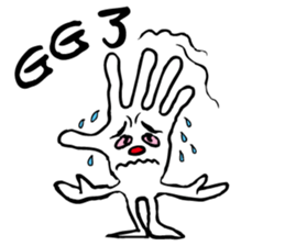 DAILY LIFE OF GLOVE MAN-3 sticker #12815165