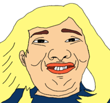 Samurai and ninjya. sticker #12815246