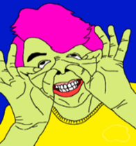 Samurai and ninjya. sticker #12815247