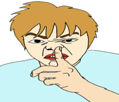 Samurai and ninjya. sticker #12815252