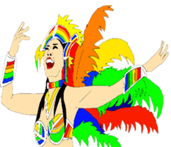 Samurai and ninjya. sticker #12815253