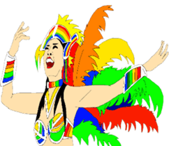 Samurai and ninjya. sticker #12815253