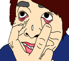 Samurai and ninjya. sticker #12815255