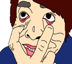 Samurai and ninjya. sticker #12815255