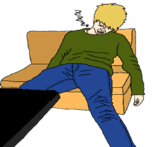 Samurai and ninjya. sticker #12815261