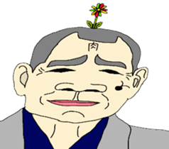 Samurai and ninjya. sticker #12815270